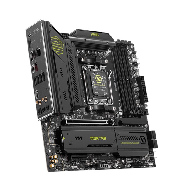 MSI Mag B850M Mortar Wifi AM5 Ryzen D5 Type-C - Görsel 2