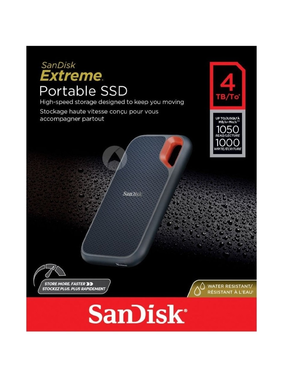 SanDisk Extreme V2 SDSSDE61-4T00-G25 USB 3.2 4 TB Taşınabilir SSD